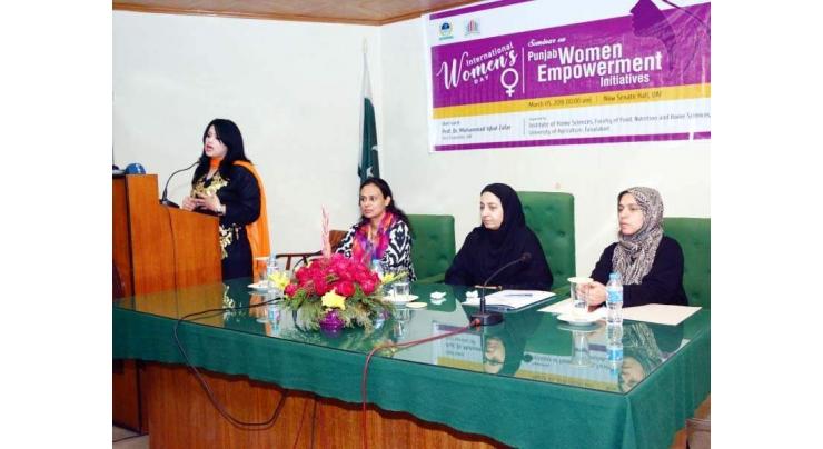 Govt to empower women on priority,says PSPA Vice chairman