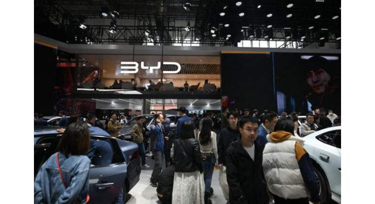 Global car giants seek tech allies in China's cutthroat EV market