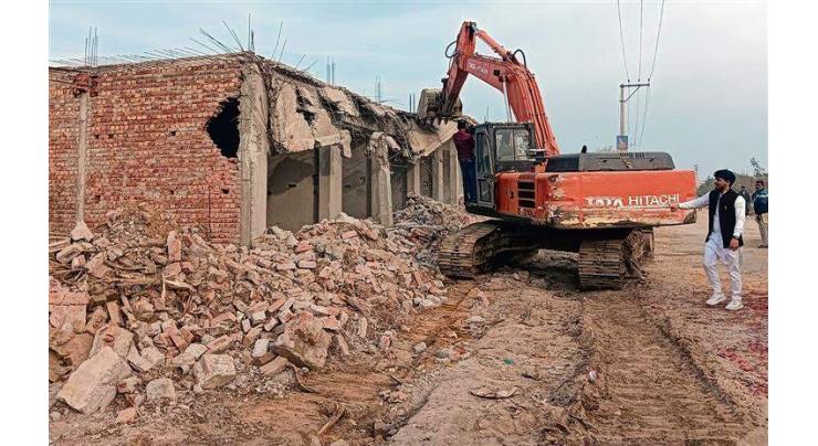 MCL removed 948 encroachments last week