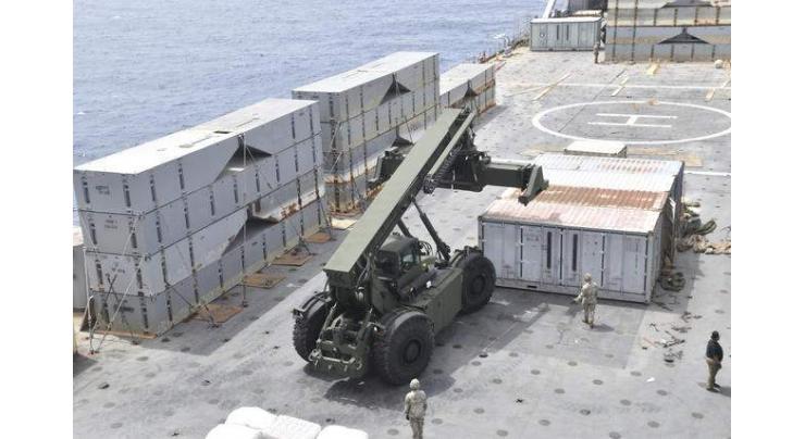 US military sees 500 tons of aid reaching Gaza shortly via pier