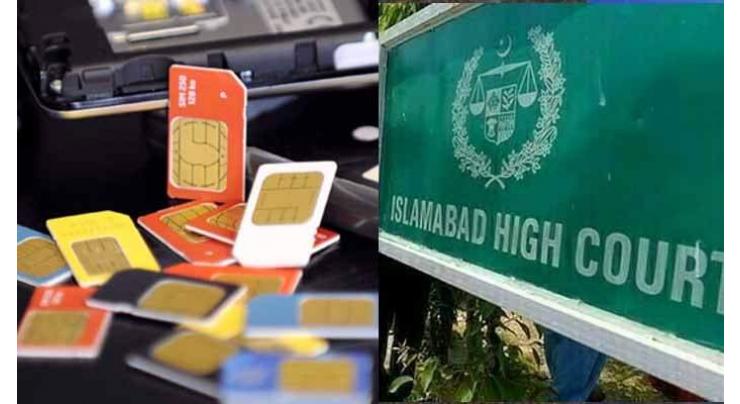 Govt not stopped from blocking SIMs of non-filers: IHC