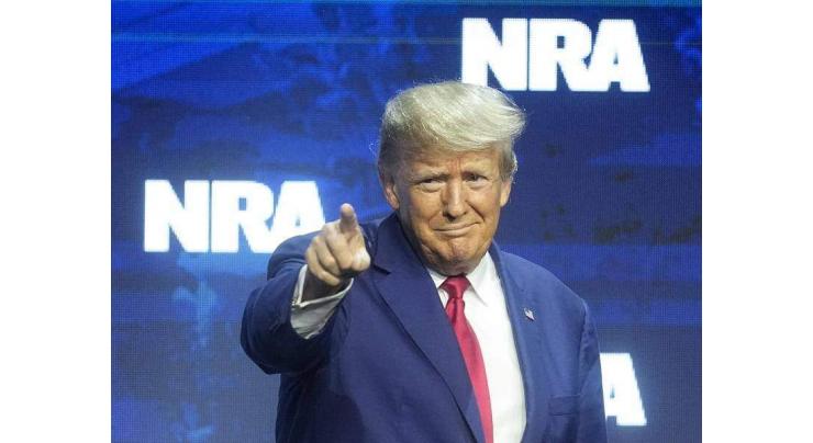 Trump to rouse firearm owners at gun lobby gathering