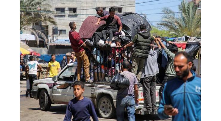 UN agency says 800,000 'forced to flee' Rafah since start of Israeli operation