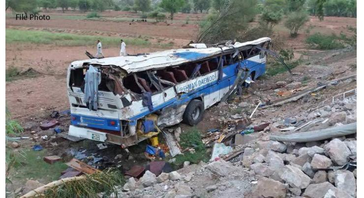 At least 28 die in Balochistan's Washuk bus accident
