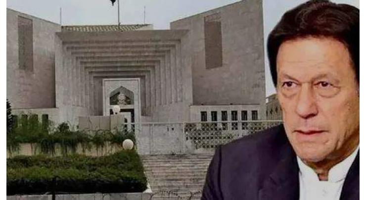 I am in solitary confinement, Imran Khan tells SC