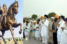Statue of Maharajah Ranjit Singh unveiled at Karta ..