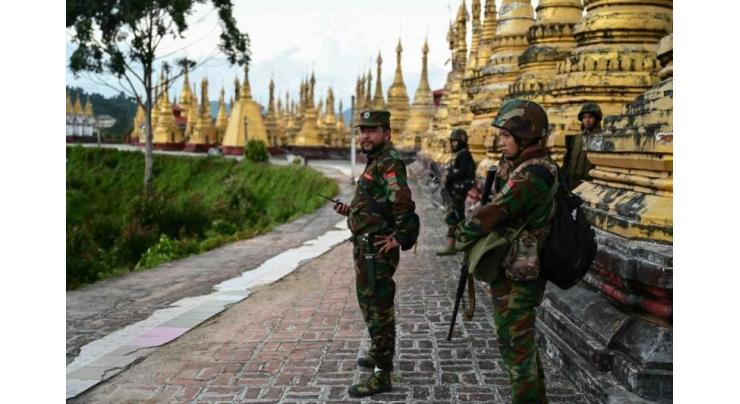 Myanmar ethnic fighters battle junta in ruby-mining hub