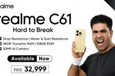 realme C61 Now Available in Pakistan: Industry Onl ..