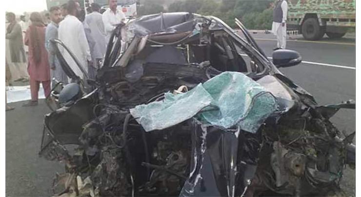 03 killed in road accident near Hakla Interchange Motorway