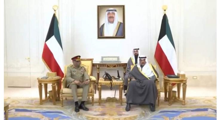 CJCSC Gen Sahir calls on Kuwaiti Crown Prince, Deputy PM, Defence, Interior Ministers