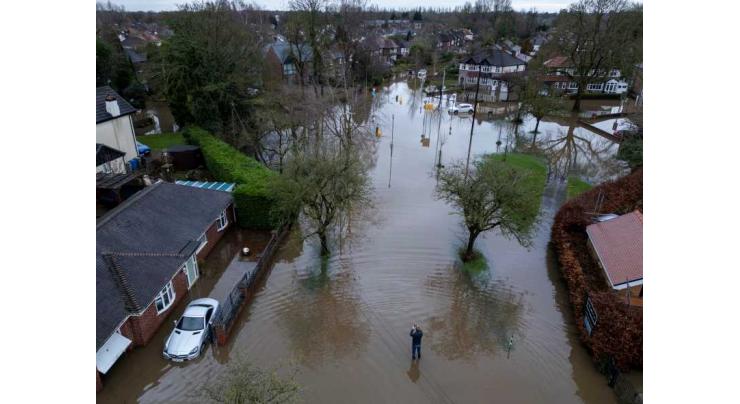 Homes flooded in Greater Manchester as storms hit New Year's Day