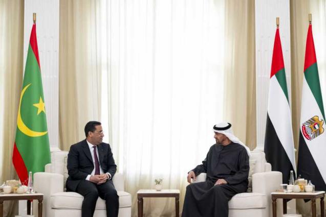 UAE President meets Mauritanian Prime Minister; receives message from President of Mauritania