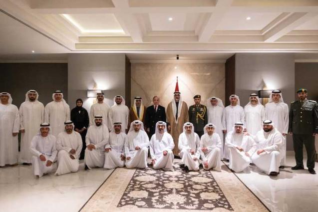 In presence of Prime Minister of Pakistan, Crown Prince of Abu Dhabi meets diplomats, staff at UAE Embassy in Islamabad