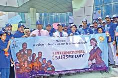 Nurses honoured on Int'l Nurses Day