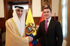 On behalf of UAE’s President, Thani Al Zeyoudi a ..