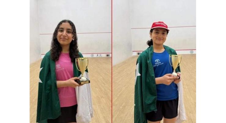 US Junior Women’s Squash Championship: Ali sisters shine on global stage, win gold medals