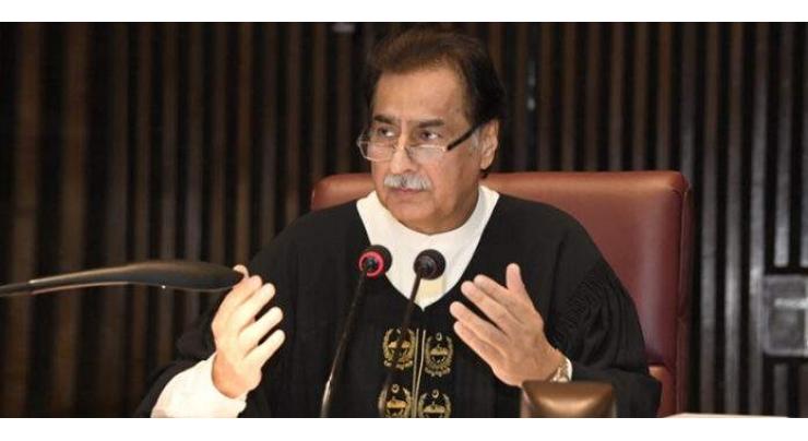 Speaker National Assembly (NA) Sardar Ayaz Sadiq commends security forces for successful operations against terrorists in Khyber Pakhtunkhwa, Balochistan