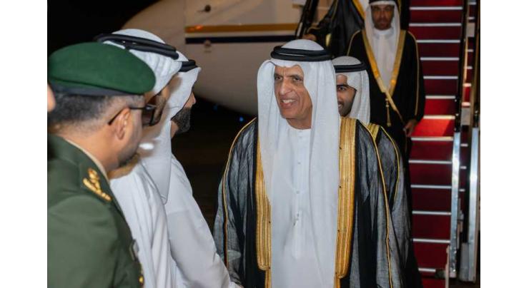 On behalf of UAE President, RAK Ruler arrives Malaysia to participate in GCC-ASEAN Summit, ASEAN-GCC-China Summit
