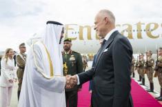 UAE President arrives in Hungary on official visit