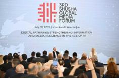 Azerbaijani President meets participants of Shusha ..