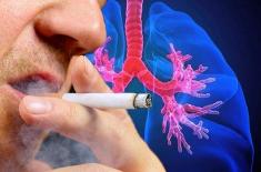 Tobacco smoke contains chemicals causes cancer: Ca ..