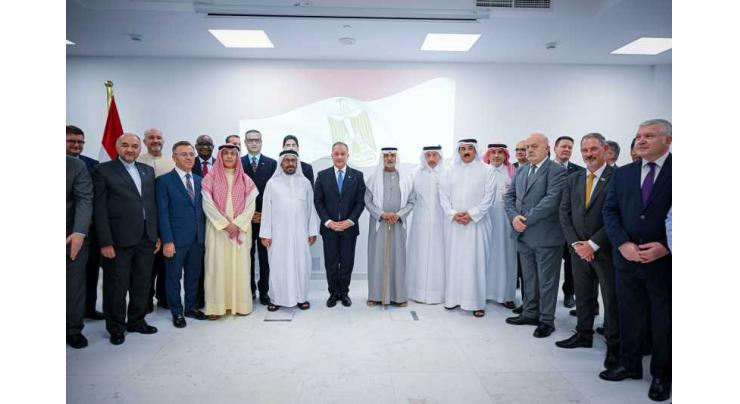 Nahyan bin Mubarak attends celebration of 23rd July Revolution at Egyptian Embassy