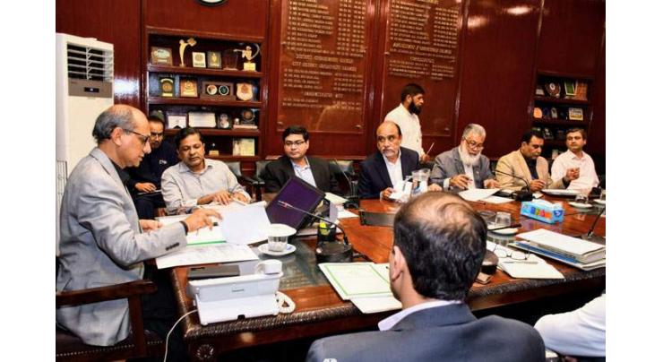 Saeed Ghani directs to complete re-survey of dangerous buildings at the earliest