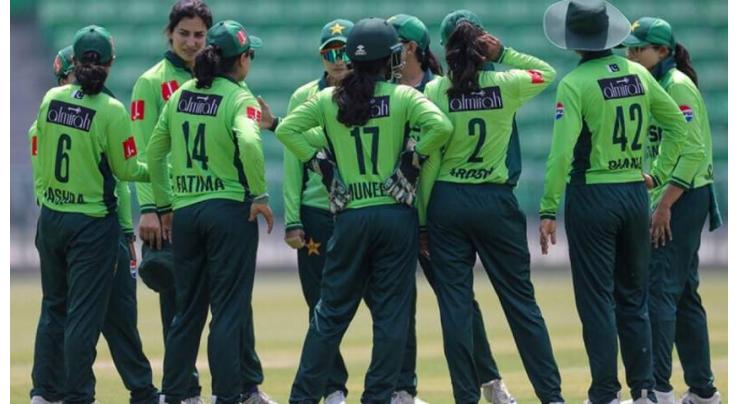 Women cricketers continue taking part in rigorous training ahead of Ireland series