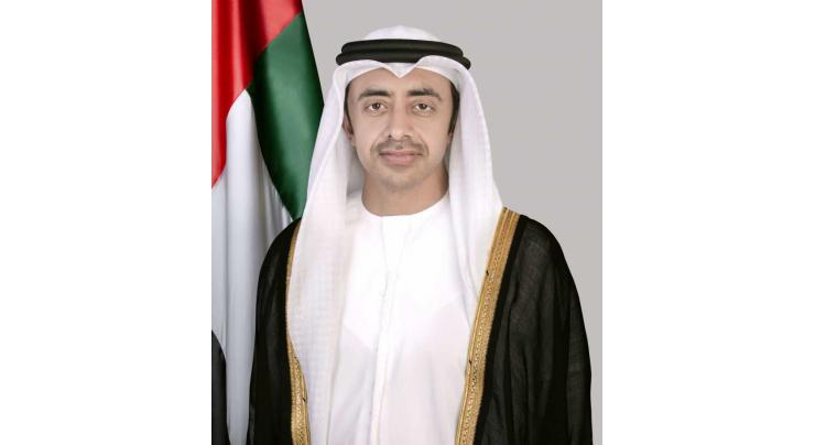 As humanitarian situation in Gaza Strip reaches critical stage, UAE will resume aid airdrop immediately: Abdullah bin Zayed