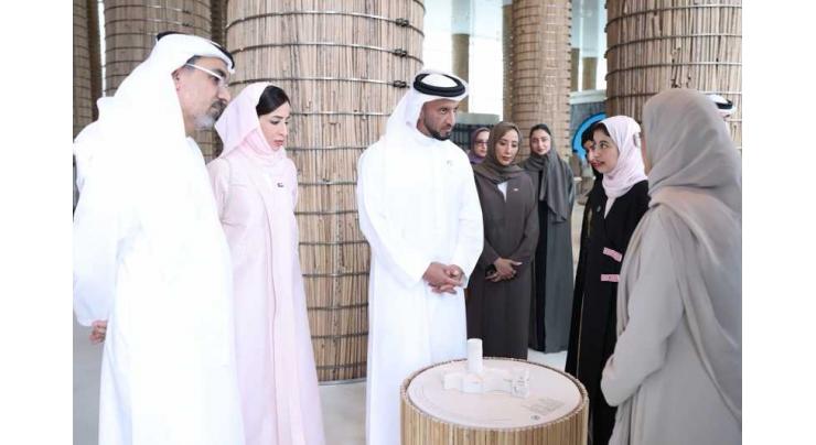 Abdulla Al Hamed visits UAE Pavilion at Expo 2025 Osaka