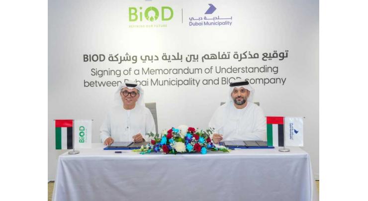 Dubai Municipality, BiOD Technology sign MoU to convert waste oils into renewable biodiesel