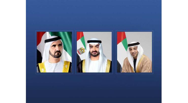 UAE leaders congratulate King of Morocco on Throne Day