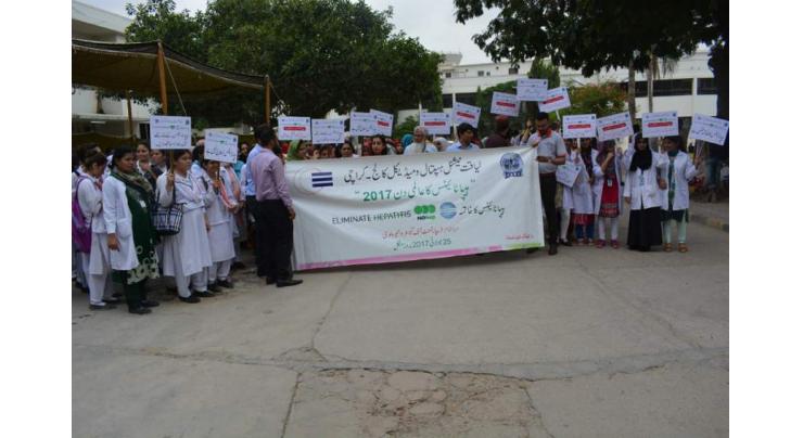Hepatitis Day marked at QHA Medical Complex