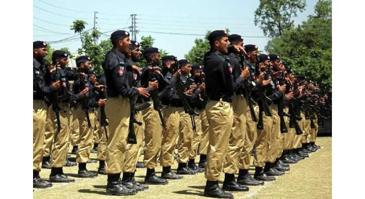 Commandant National Police paid visit to SSP office SBA