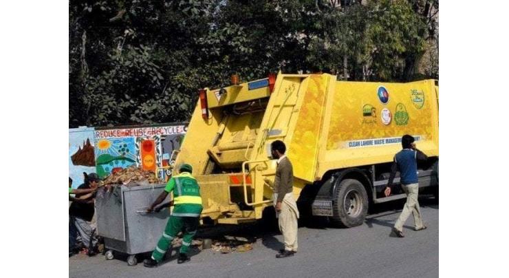 CEO Babar reviews ongoing cleanliness operations in various areas of city