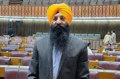 Punjab Minister for Minorities Affairs Sardar Rame ..