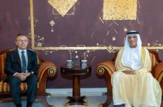 Saud bin Saqr receives Ambassador of Türkiye