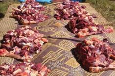 Over seven maunds unhygienic meat recovered