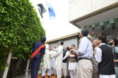 Flag hoisting ceremony held at SNGPL Head Office