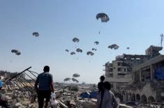 UAE conducts 71st airdrop of aid over Gaza Strip