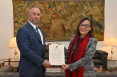 UAE Ambassador to Brazil presents copy of credenti ..