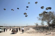 UAE conducts 76th airdrop of aid over Gaza Strip