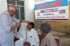 Free eye camp held