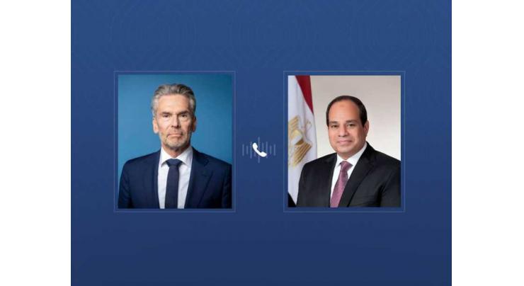Egypt reaffirms rejection of Palestinian displacement