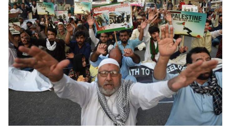 Hyderabad police organize Makraa-e-Haq rally