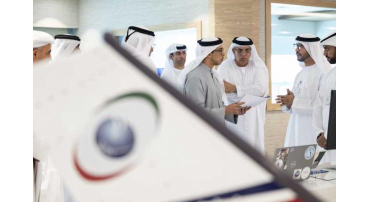 Mansour bin Zayed visits National Centre of Meteorology; reviews key projects & advanced technologies