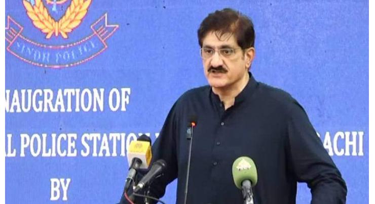 Sindh Chief Minister Syed Murad Ali Shah attends Police Martyrs' Day ceremony
