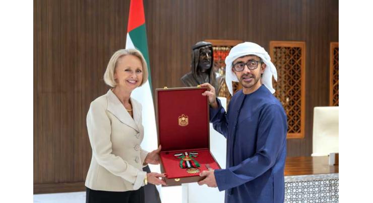 UAE President confers First-Class Order of Zayed II on US Ambassador
