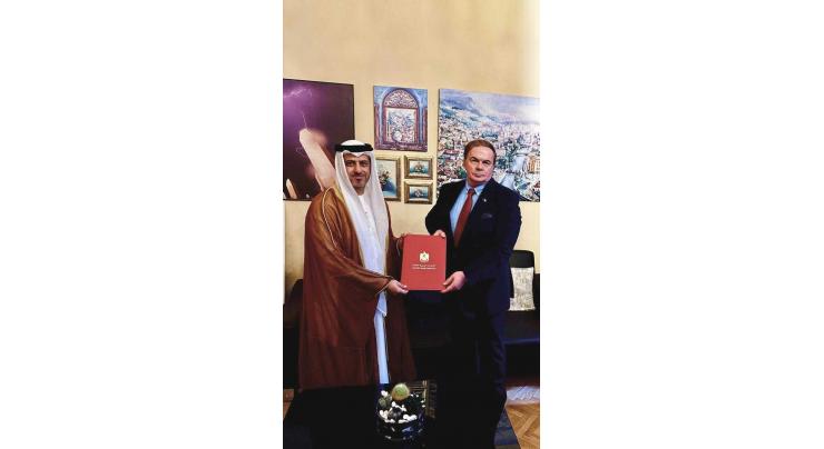 UAE Consul-General in Bosnia and Herzegovina submits credentials to Ministry of Foreign Affairs