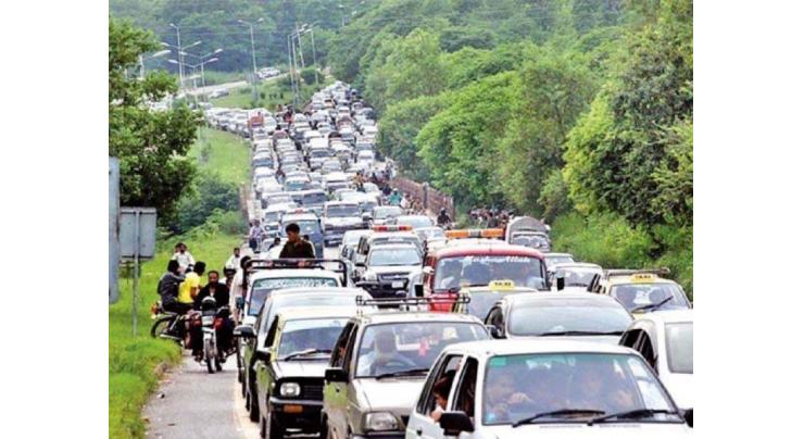 Special traffic plan issued for Murree on Independence Day